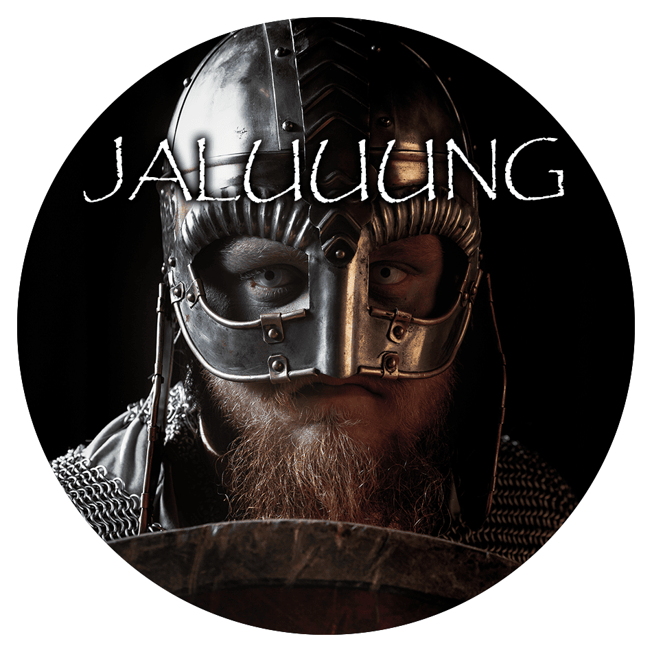 Hjemmeside knapper - Jaluuung m. hvid kant